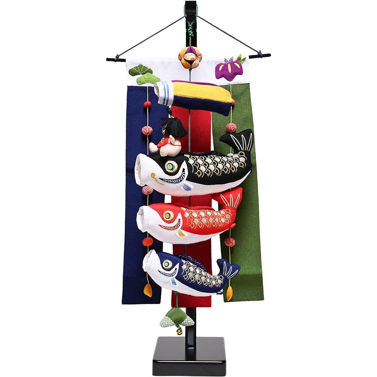 [May dolls] [Hanging decorations] Koi Monogatari Kintaro (small) [Indoor carp streamers] [Tango hanging decorations]