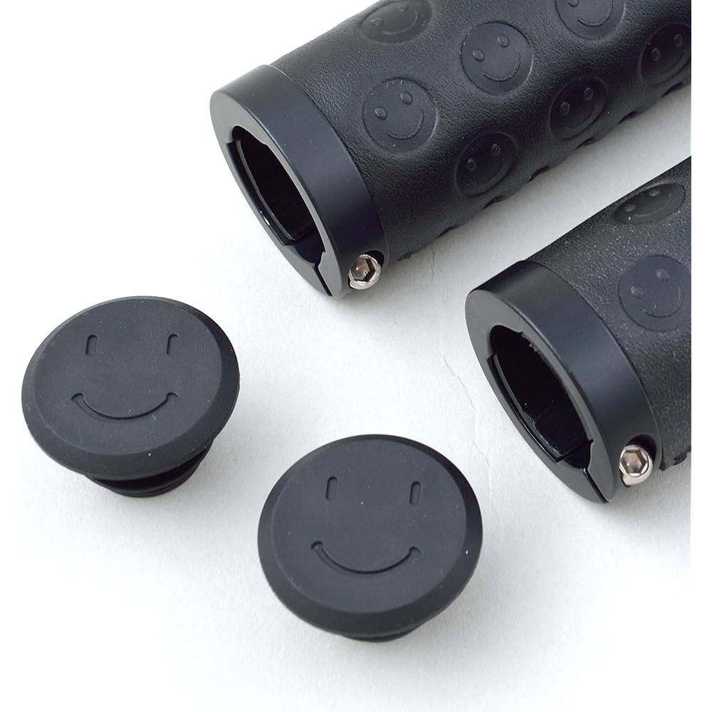 I live Bicycle Grip [Smile Grip Leather] Left and Right Set