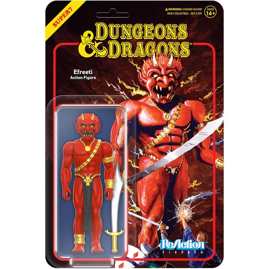 Super7 Dungeons & Dragons Efreeti Dungeon Master's Guide - 3.75" ReAction Figure