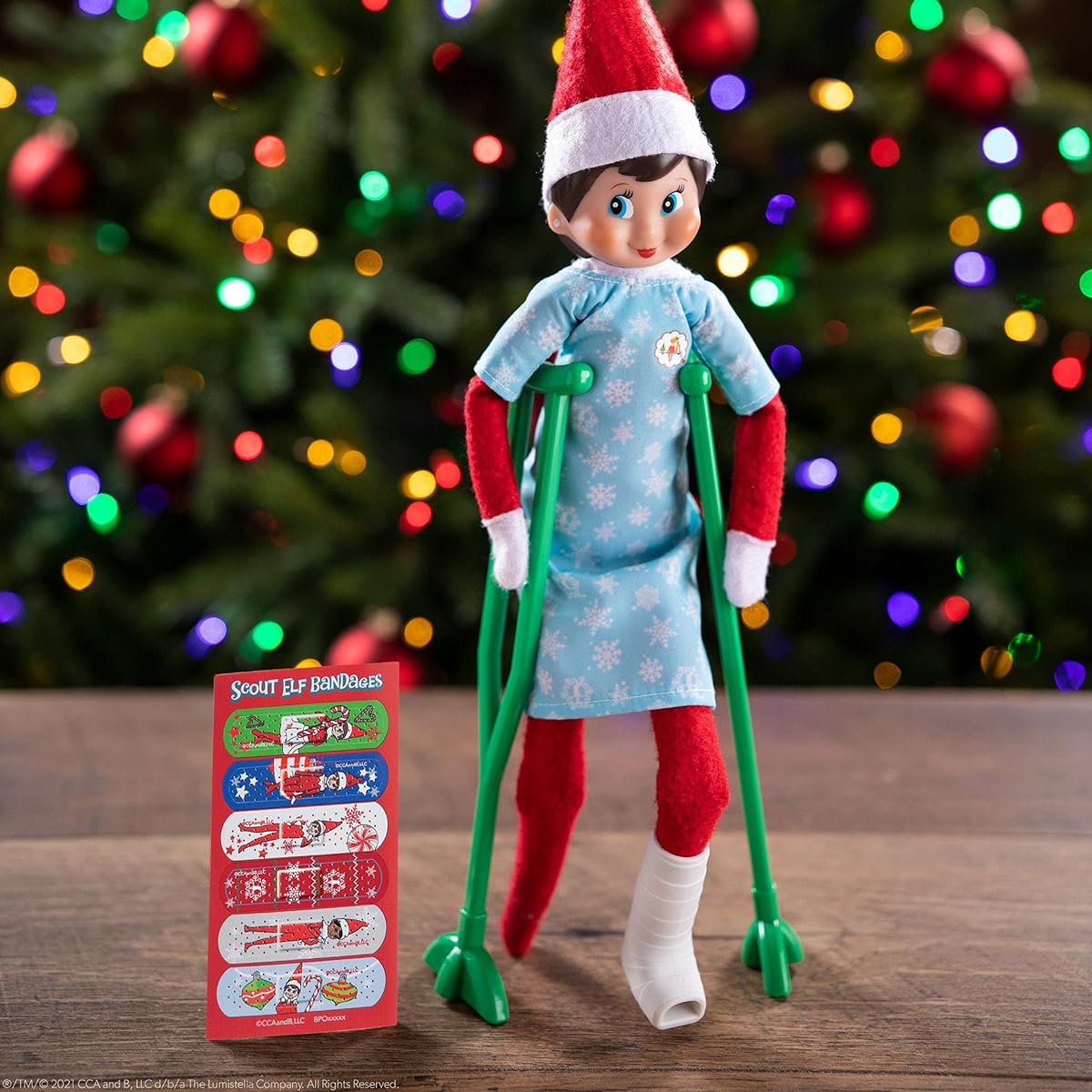 Elf On The Shelf - A Christmas Tradition - Elf Care Kit - Blue Eyed Girl