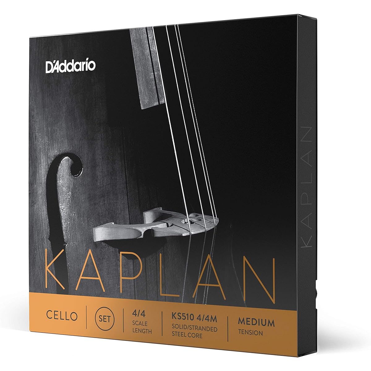 D'Addario Cello Strings Kaplan Set KS510 4/4M Medium Tension [Domestic regular product]