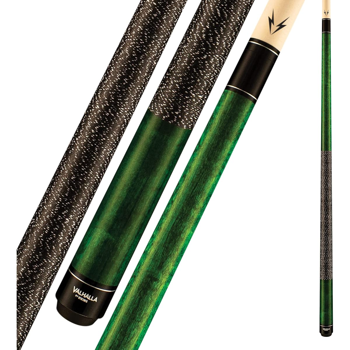 Valhalla by Viking VA115 Pool Cue Stick Green 18, 18.5, 19, 19.5, 20, 20.5, 21 oz