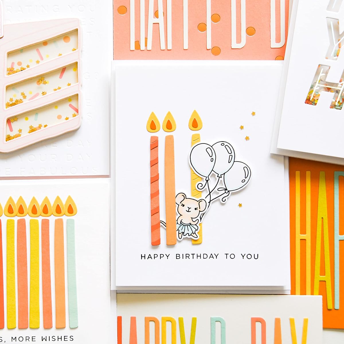 Party Time by Vera Kuprik, Essentials by Ellen Stamp & Die Combo