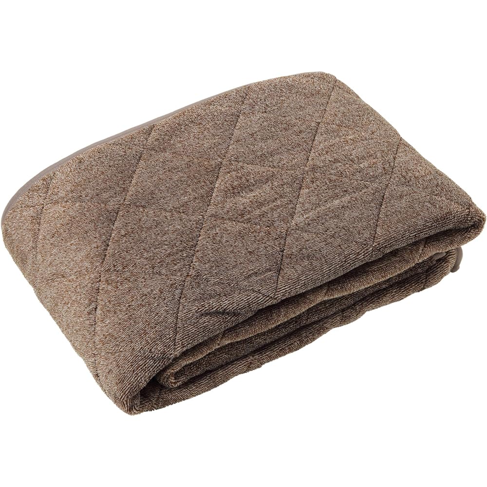 nishikawa [Nishikawa] Warm Pad, Gray, Double, Moisture Absorbent, Heat Generating, Soft Flannel, Antibacterial, Odor Resistant, Heat Wiz, Heathered, PM28592064GR