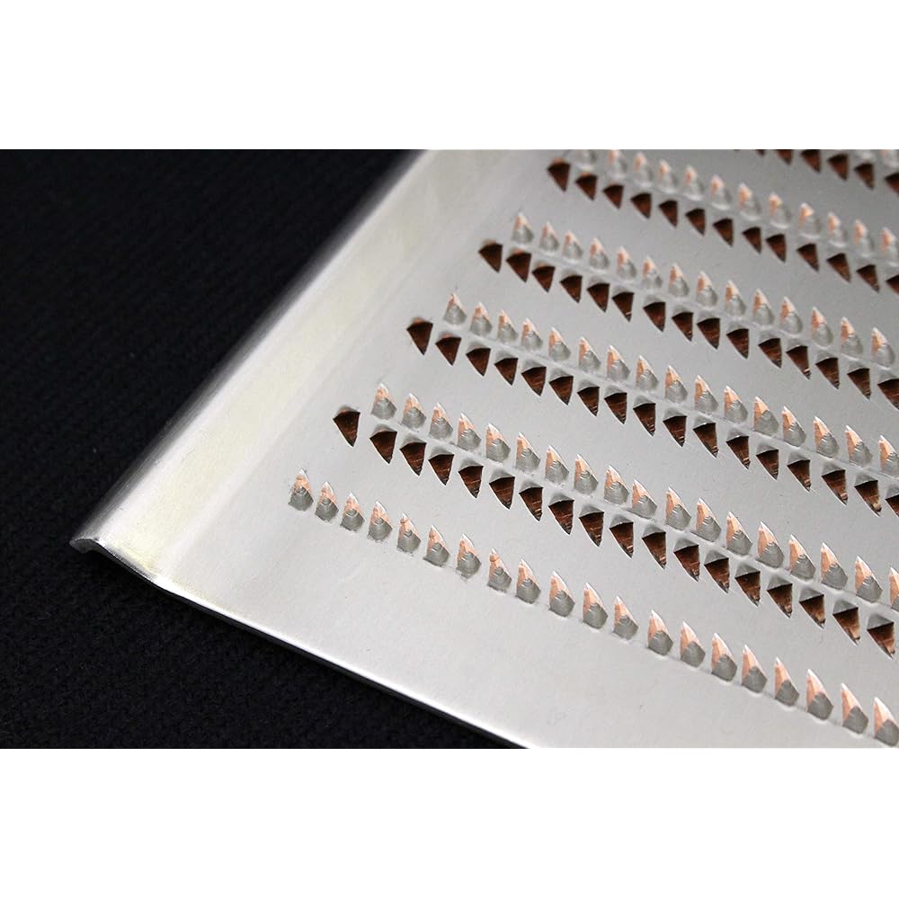 Shinko Metal Shinkodo Made in Japan Pure Copper Handmade Double-Sided Grater No. 2 Gift Wrapping Specification