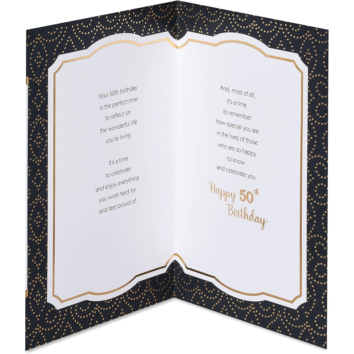 American Greetings 50th Birthday Card (Wonderful Life You Living)
