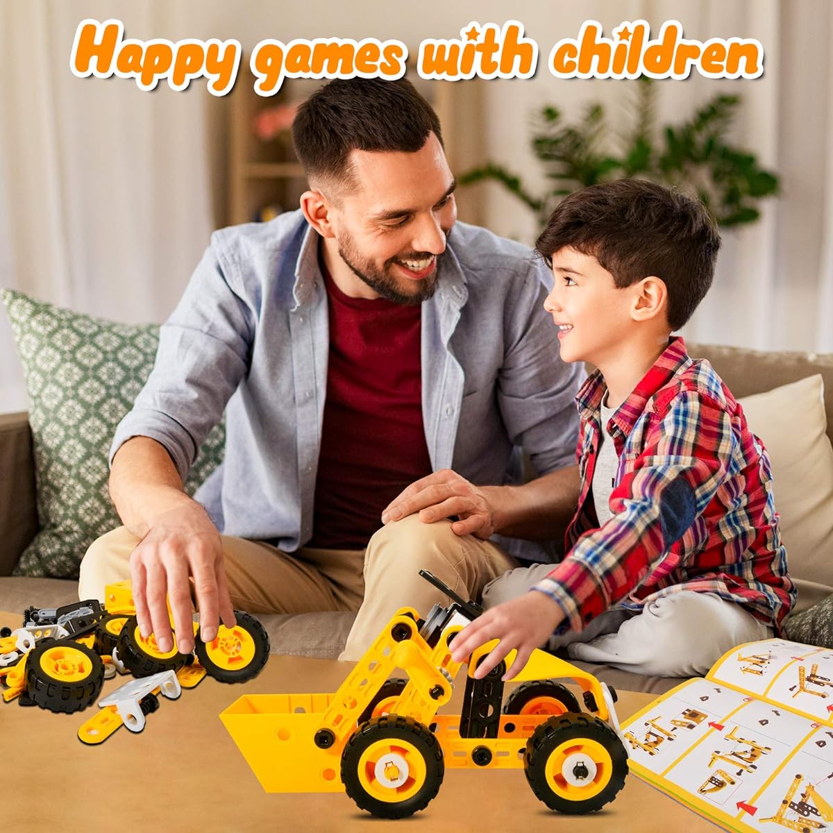 Educational Toys STEM Learning Kit 10 in 1 Building Blocks for Preschool Kids 108 Pieces Engineering Toys Creative Set Gifts for Boys Ages 5 6 7 8 9+