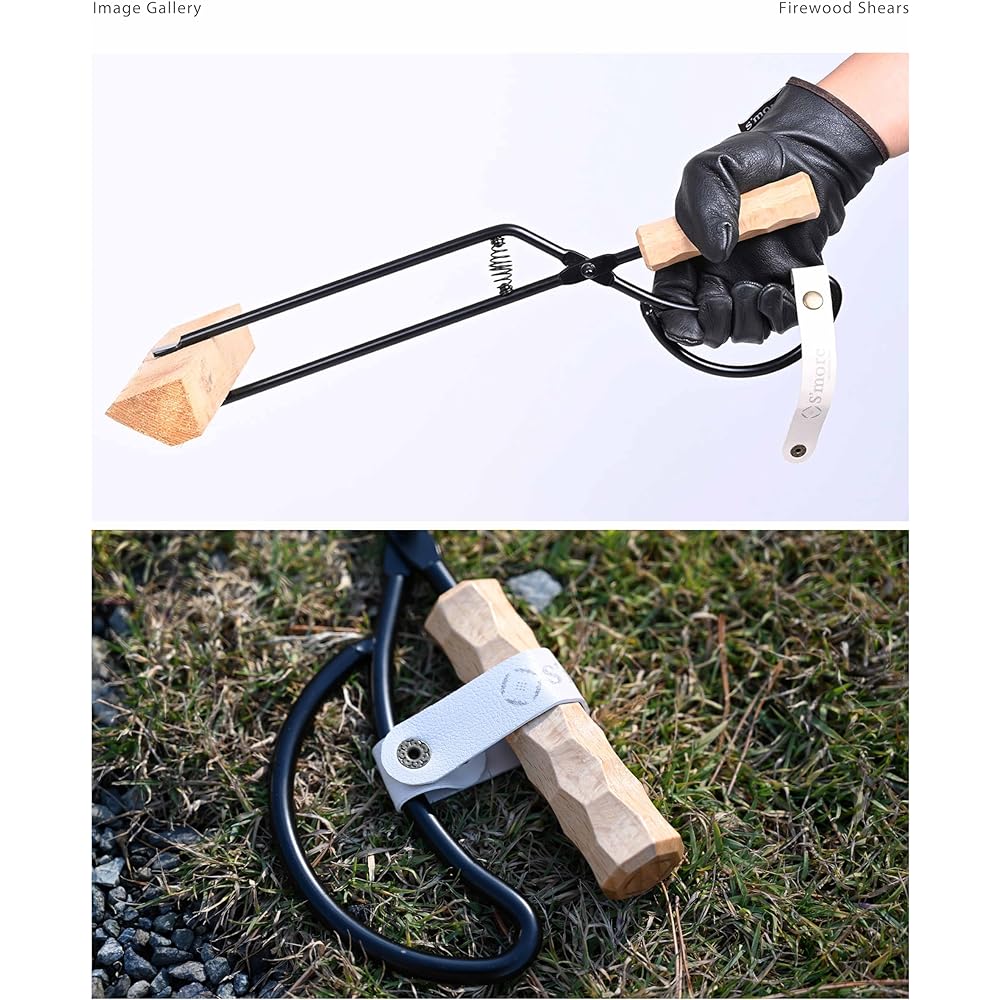 S'more Firewood scissors Bonfire Camping Barbecue Fire scissors SMOMakiBasa