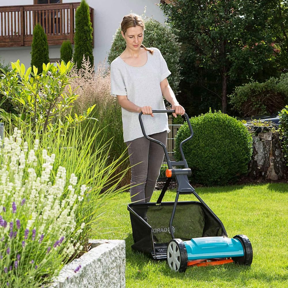 GARDENA Grass Basket for Manual Hand-Push Lawn Mower 4029-20