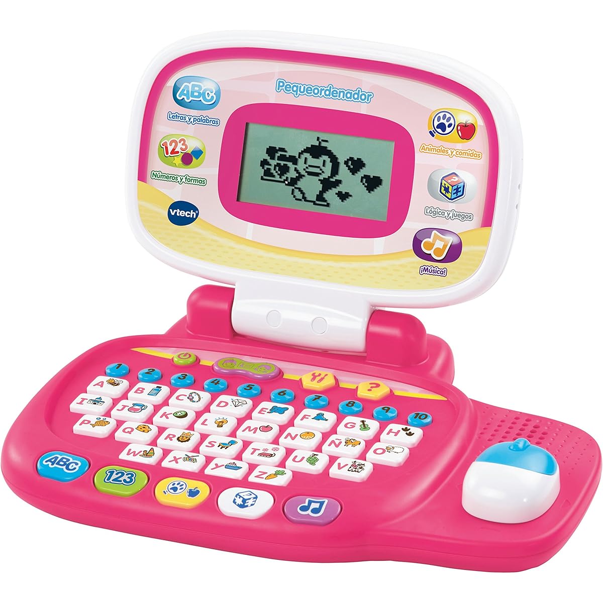 Vtech - Small Computer Multicolor (3480 - 155422) Shintanyos Laños Pink