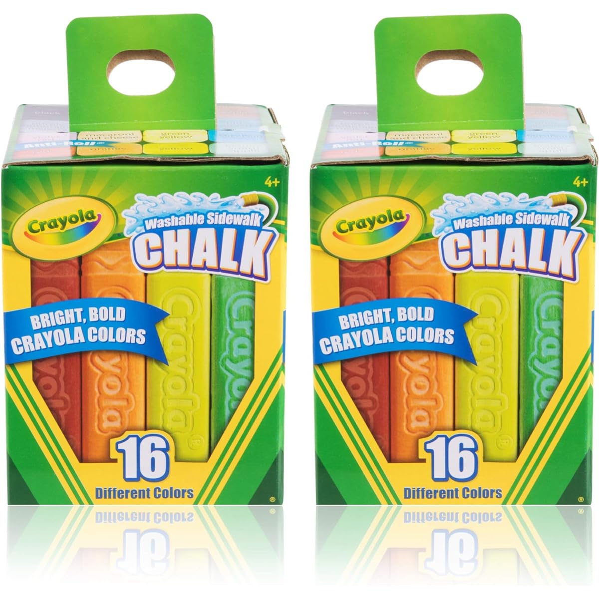 Crayola Washable Sidewalk Chalk 16 Ct. (3 Pack)