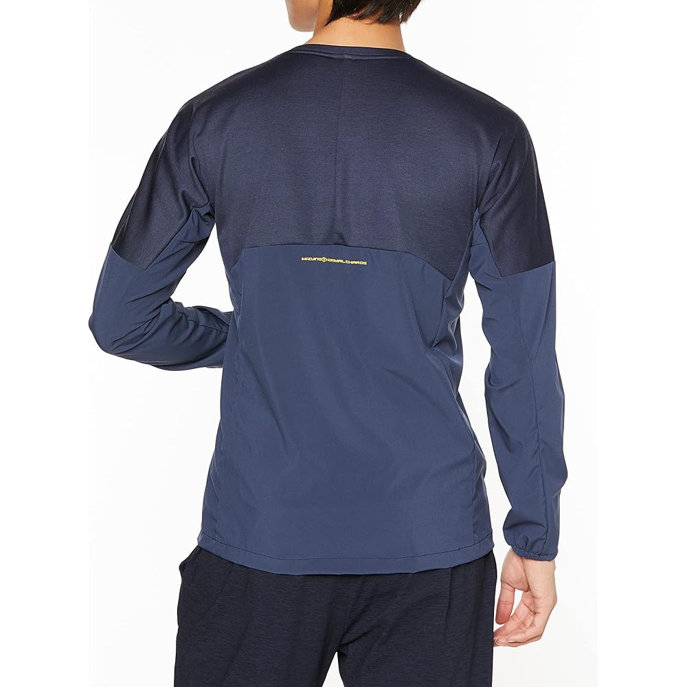 [Mizuno] Training Wear Thermal Charge Crew Neck Jacket Breath Thermo 32ME2531 Men's