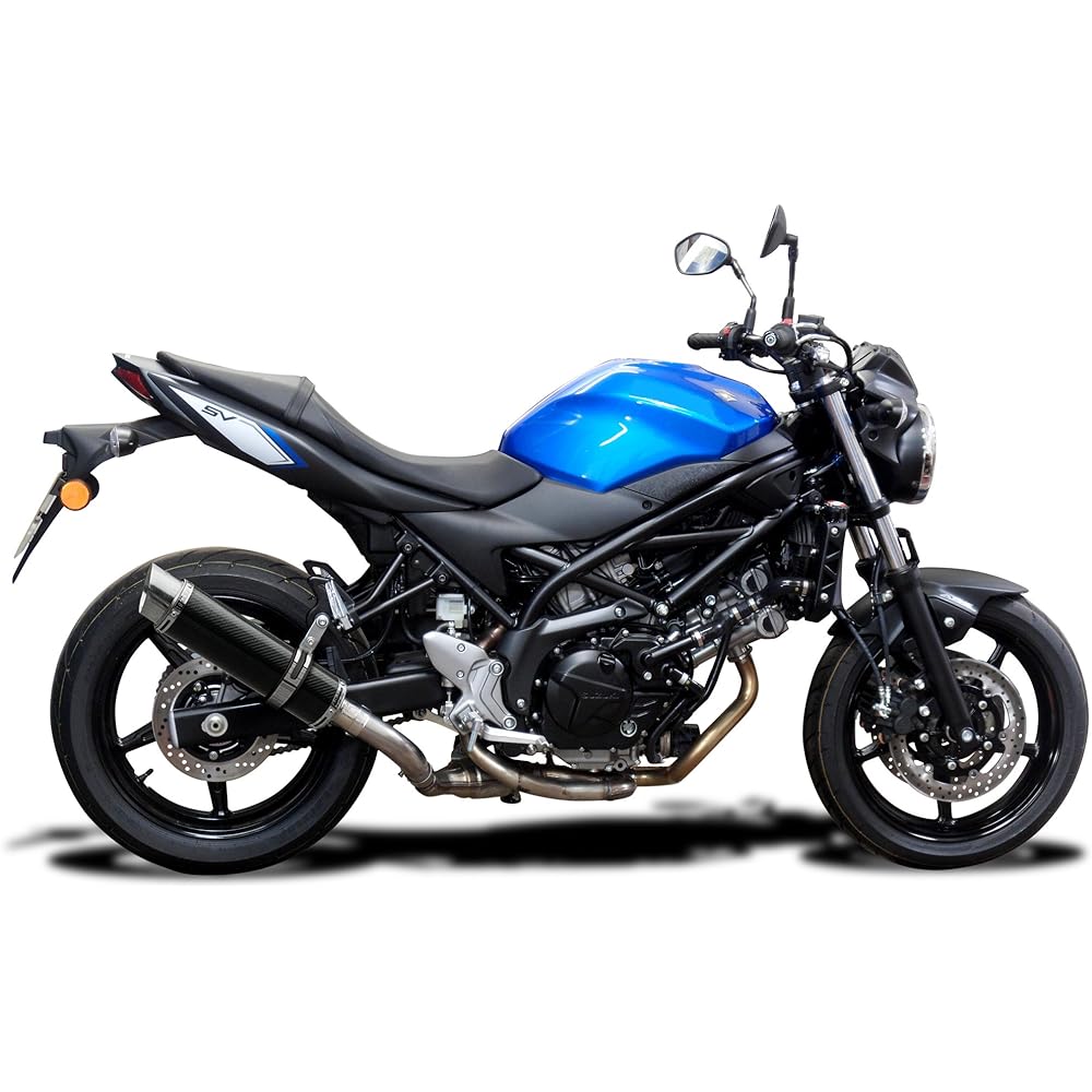 DELKEVIC Slip-on Carbon Muffler SUZUKI SV650 2016-2018 350mm KIT26G1