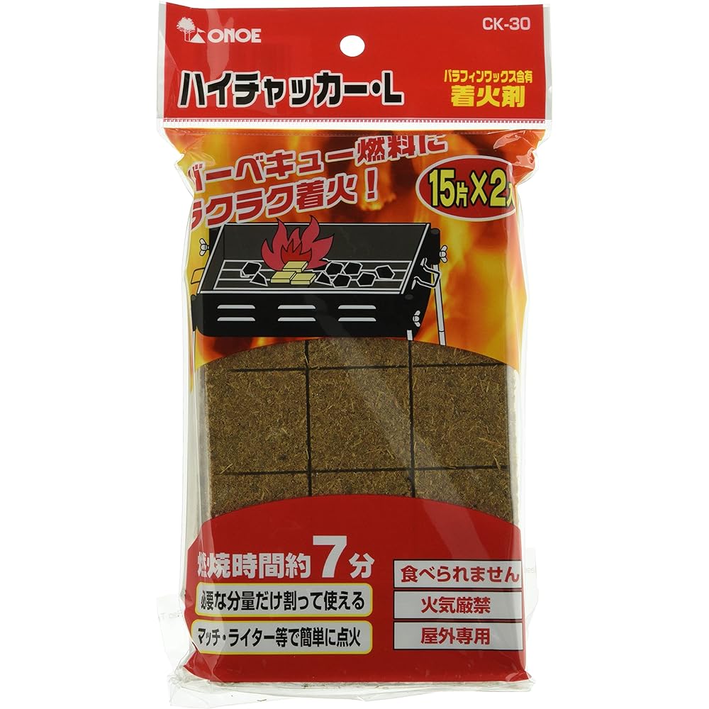 Onoe Seisakusho (ONOE) Fire Igniter High Chucker/Pack/Charcoal Charcoal Barbecue Stove