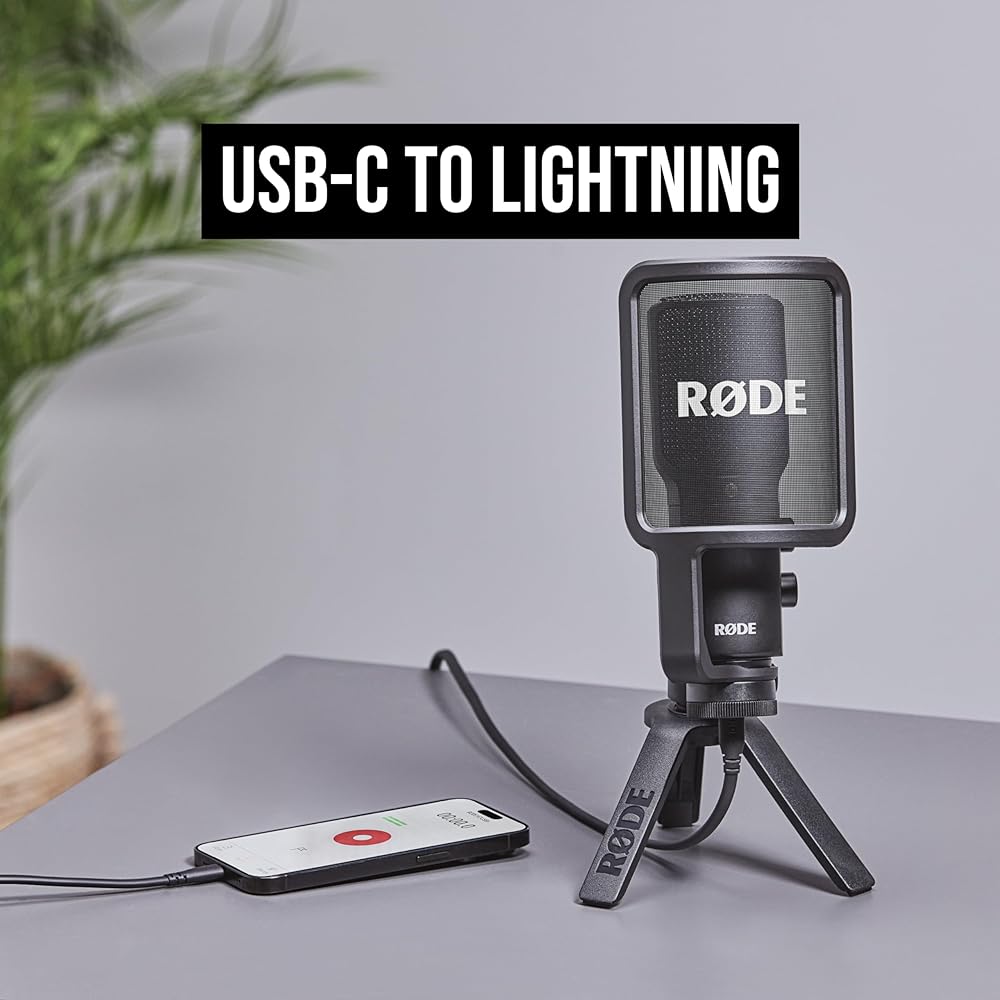 RODE Road Microphones SC19 USB-C to Lightning Connection Cable SC19