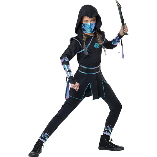 [California Costumes] California Costume, Ninja Night Fire, Children's M size