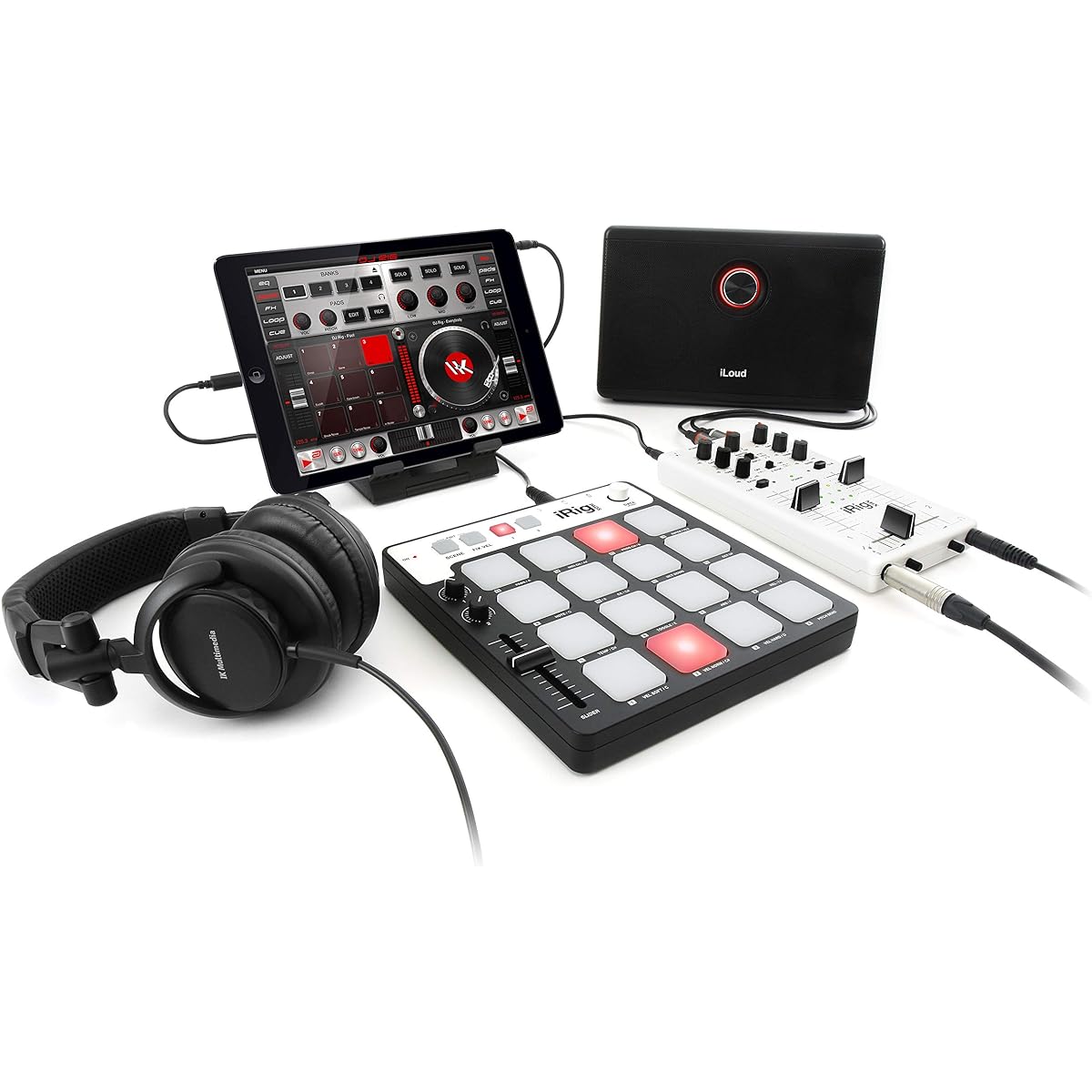 IK Multimedia iRig Pads MIDI Groove Controller [Domestic genuine product] IP-IRIG-PADS-AS
