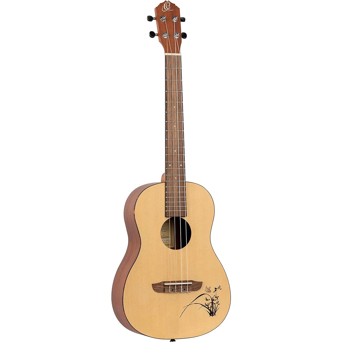 ORTEGA Ukulele BONFIRE Series Spruce Top Baritone RU5-BA [Domestic Genuine Product]
