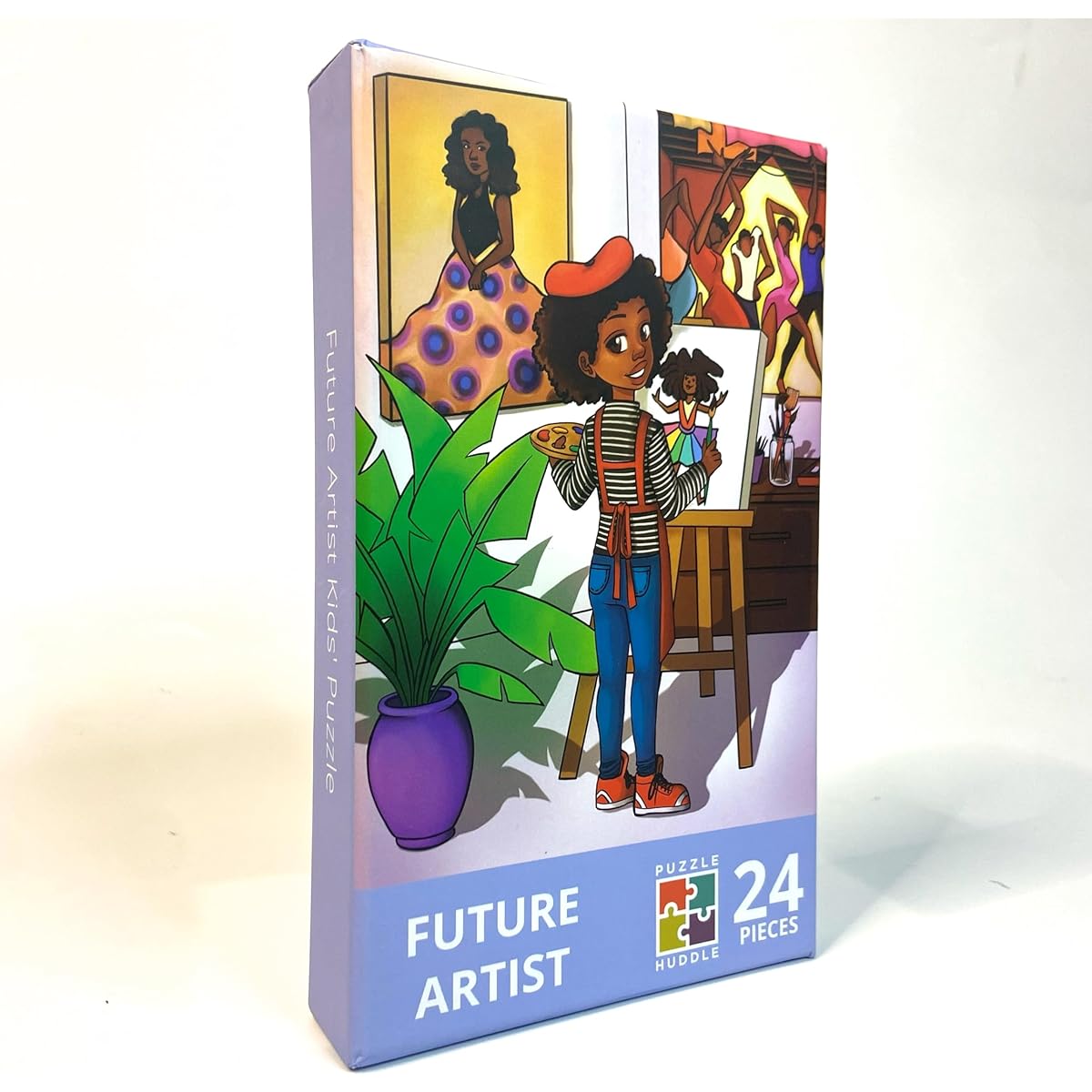 Puzzle Huddle Future Artist Children's Jigsaw Puzzle (10" x 13") - 24 Pieces - Ages 3 and up