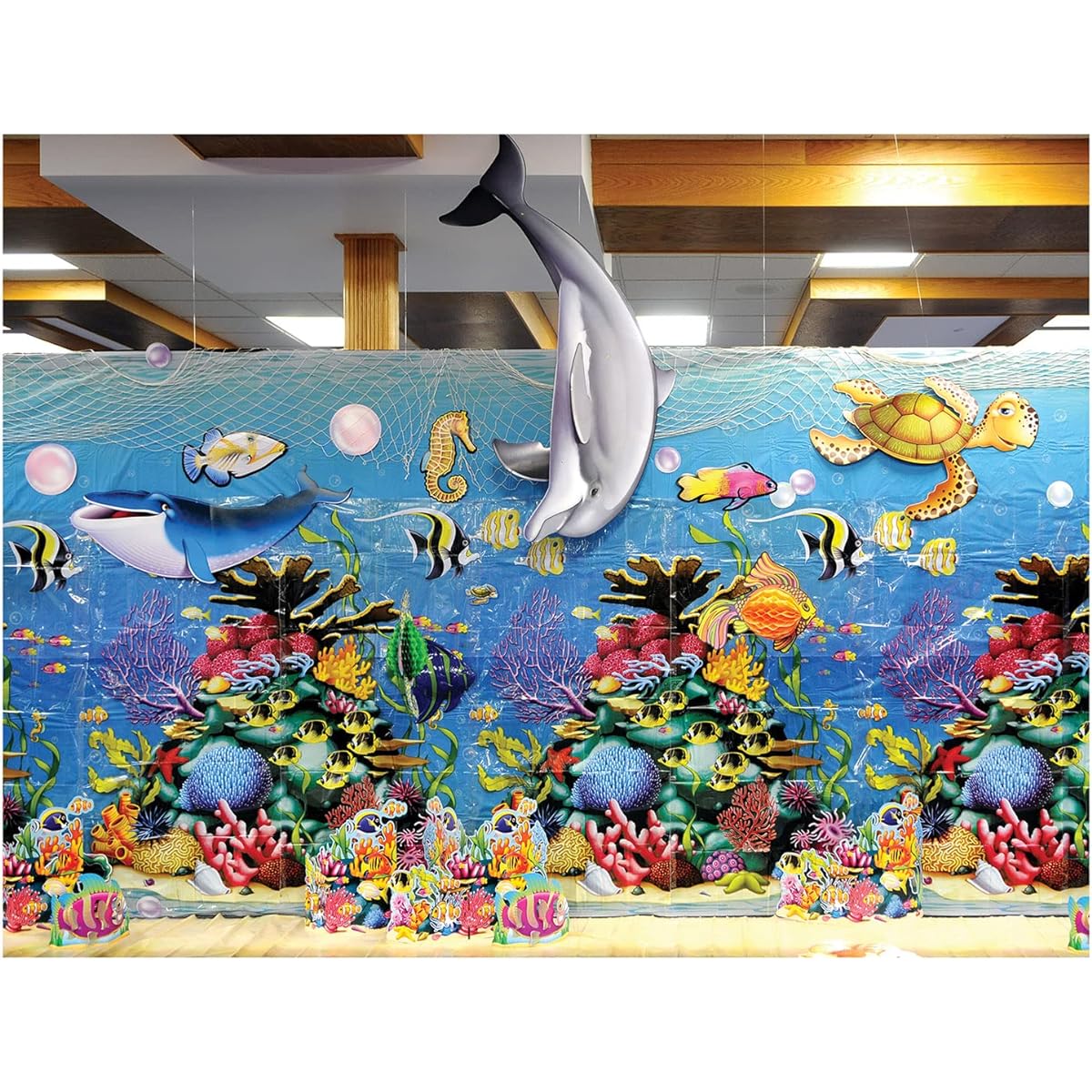Beistle Packaging Fish Cutouts 14.25"-16.75" 6 Cutouts