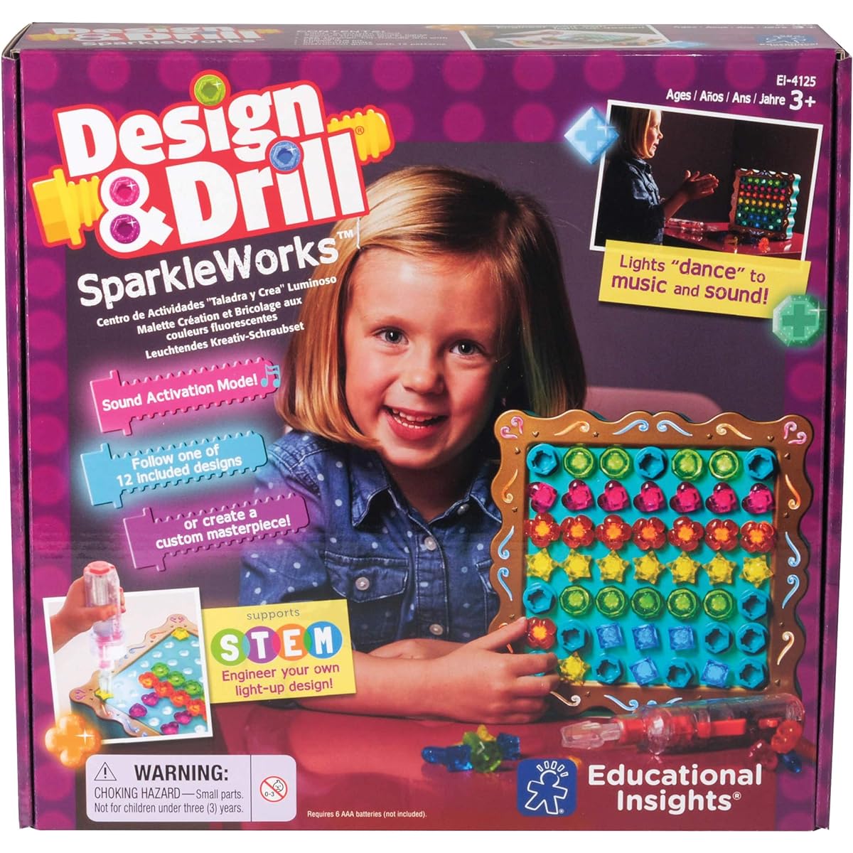 Educational Insights Design & Drill SparkleWorks 4125 [Parallel Import]