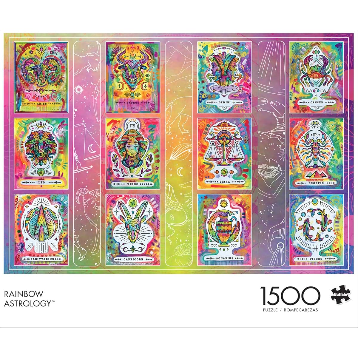 Buffalo Games Rainbow Astrology 1500 Piece Jigsaw Puzzle