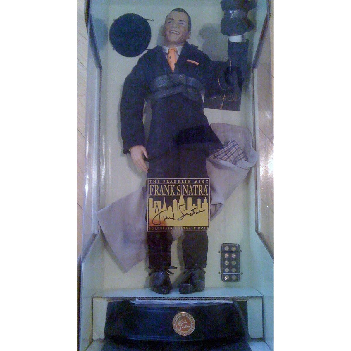 Franklin Mint Frank Sinatra Porcelain Doll (Singing)