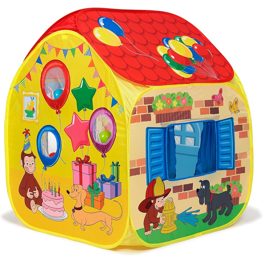 Curious George Curious George Ball House with 30 Balls Yellow VG14