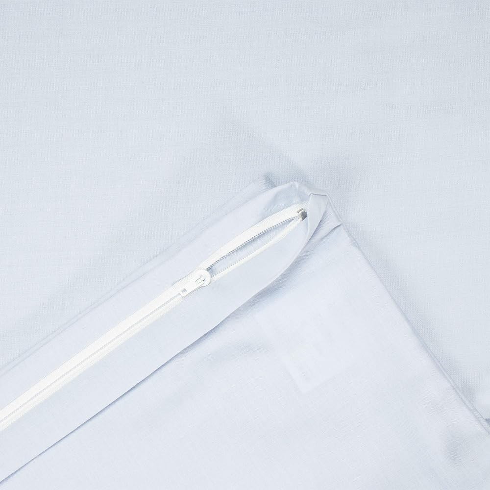 nishikawa [Nishikawa] Duvet Cover Double 100% Cotton Preshrunk Plain Free Selection Made in Japan Blue PI20000085B