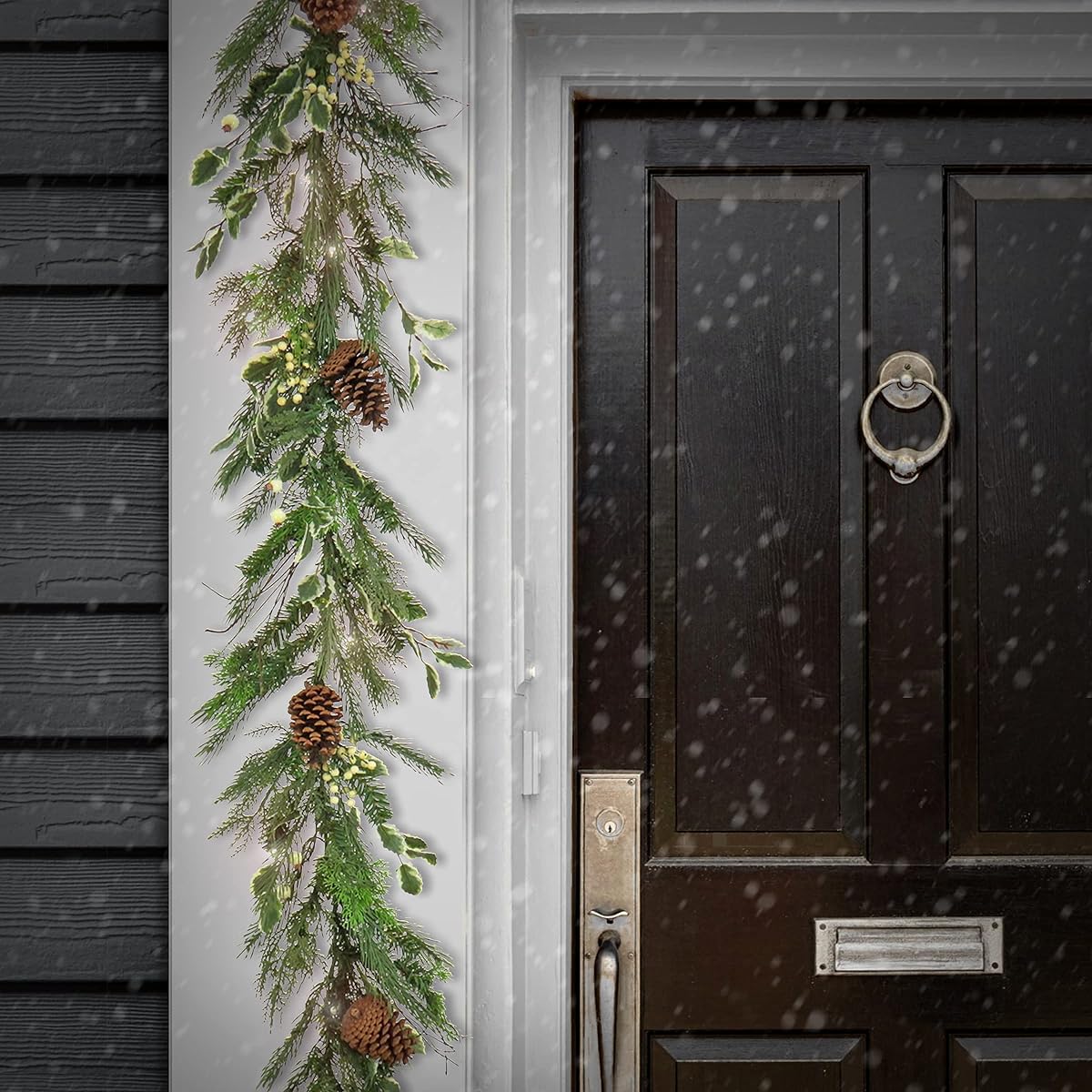 National Tree Company Decorative Artificial Swag, Green, HGTHY63-30030SB