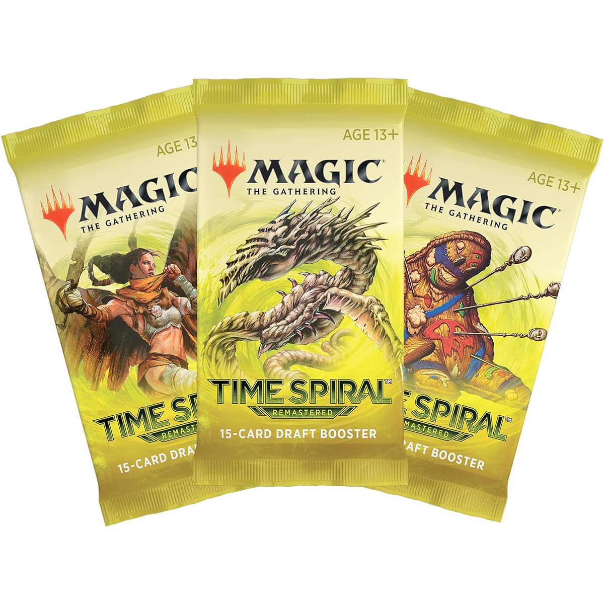 Magic The Gathering Time Spiral Remastered 3-Booster Draft Pack (45 Magic Cards)