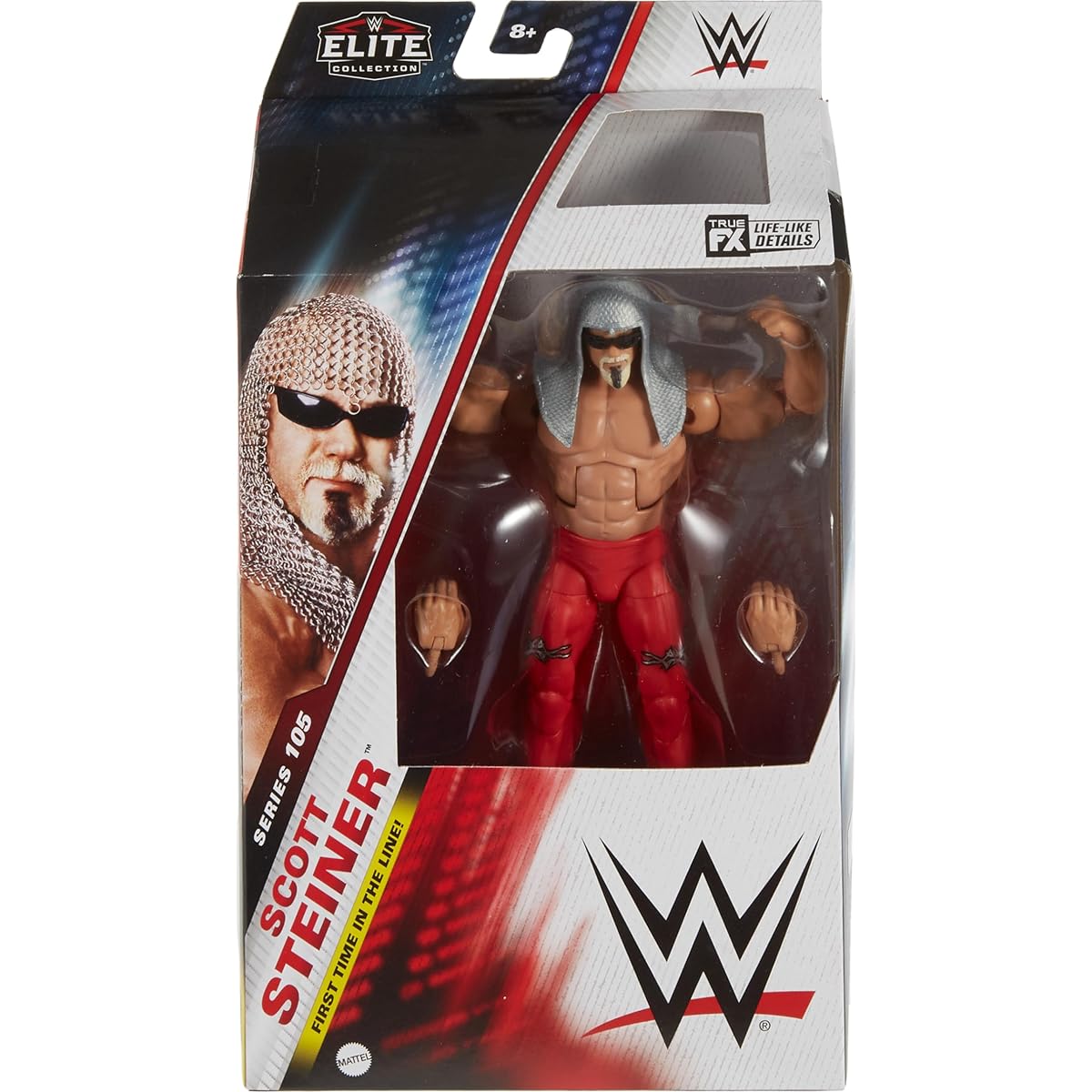 WWE Scott Steiner Mattel Elite Series 105 Wrestling Action Figure, HTX19