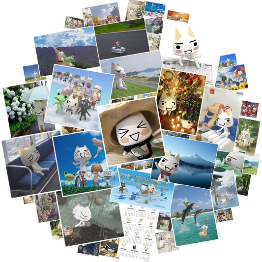 50pcs Inoue Toro Neko Cute Stickers Party Supplies Waterproof Graffiti Vinyl Sticker Decal Toy Kids Gift