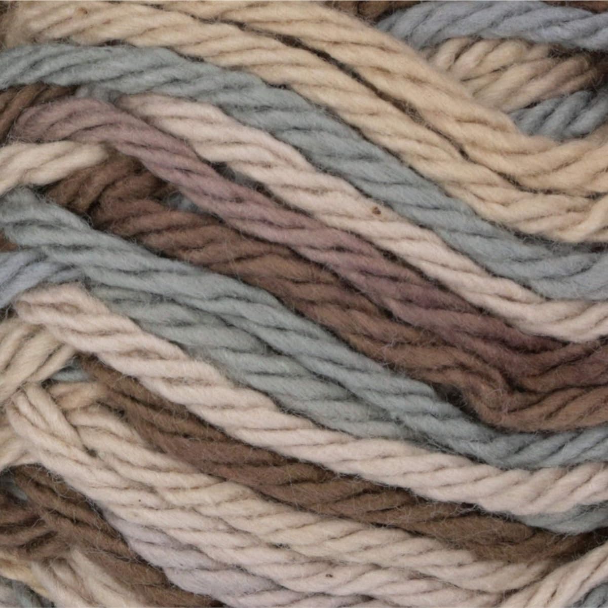 Bernat Handicrafter Cotton Ombre Yarn 1.5oz Gauge 4M 100% Cotton Earth Ombre