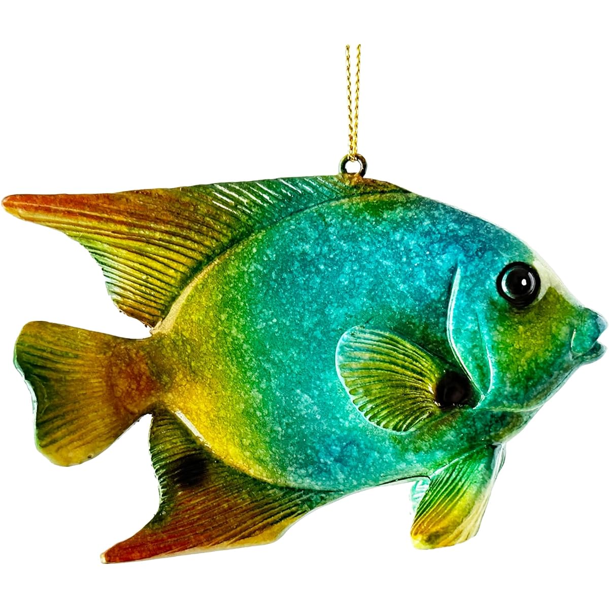 Tropical Fish Christmas Ornament - Add a touch of Hawaii and ocean spray to your tree