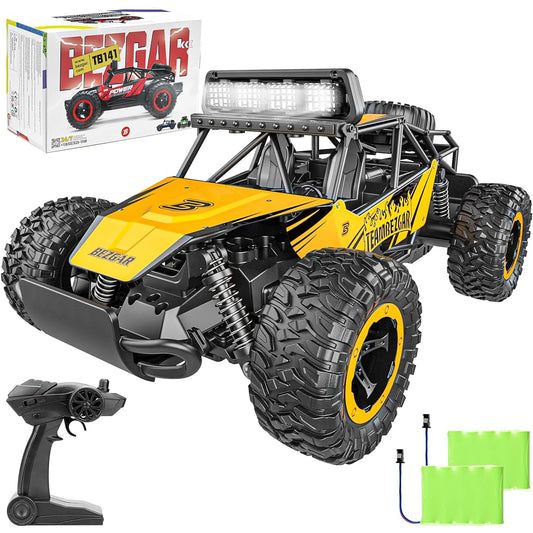 BEZGAR TB141 Yellow RC Car 1:14 Scale Remote Control Car