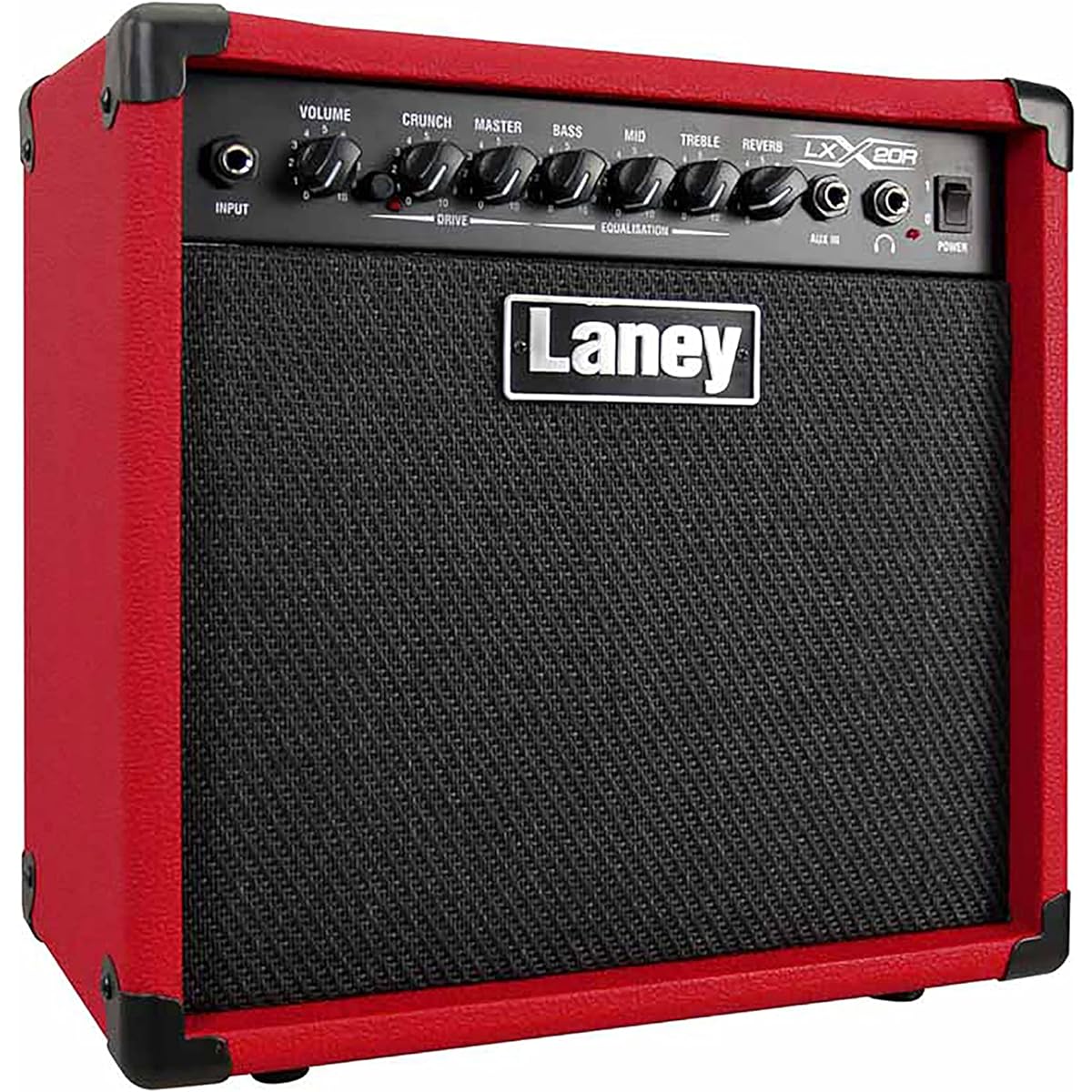 Laney Electric Guitar Power Amplifier Red (LX20R-RED)