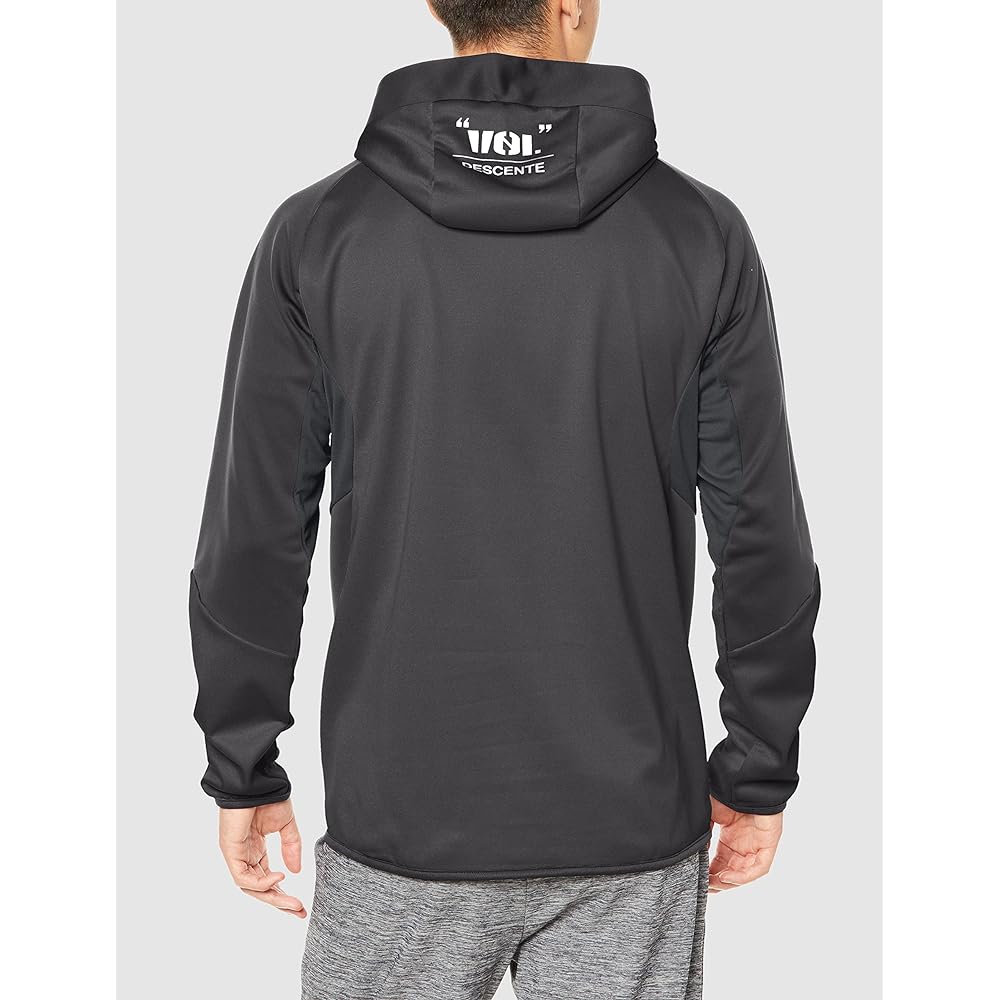 [DESCENTE] Sweatshirt Hoodie with Hood Volleyball Warm Stretch Practice Men's Women's Unisex