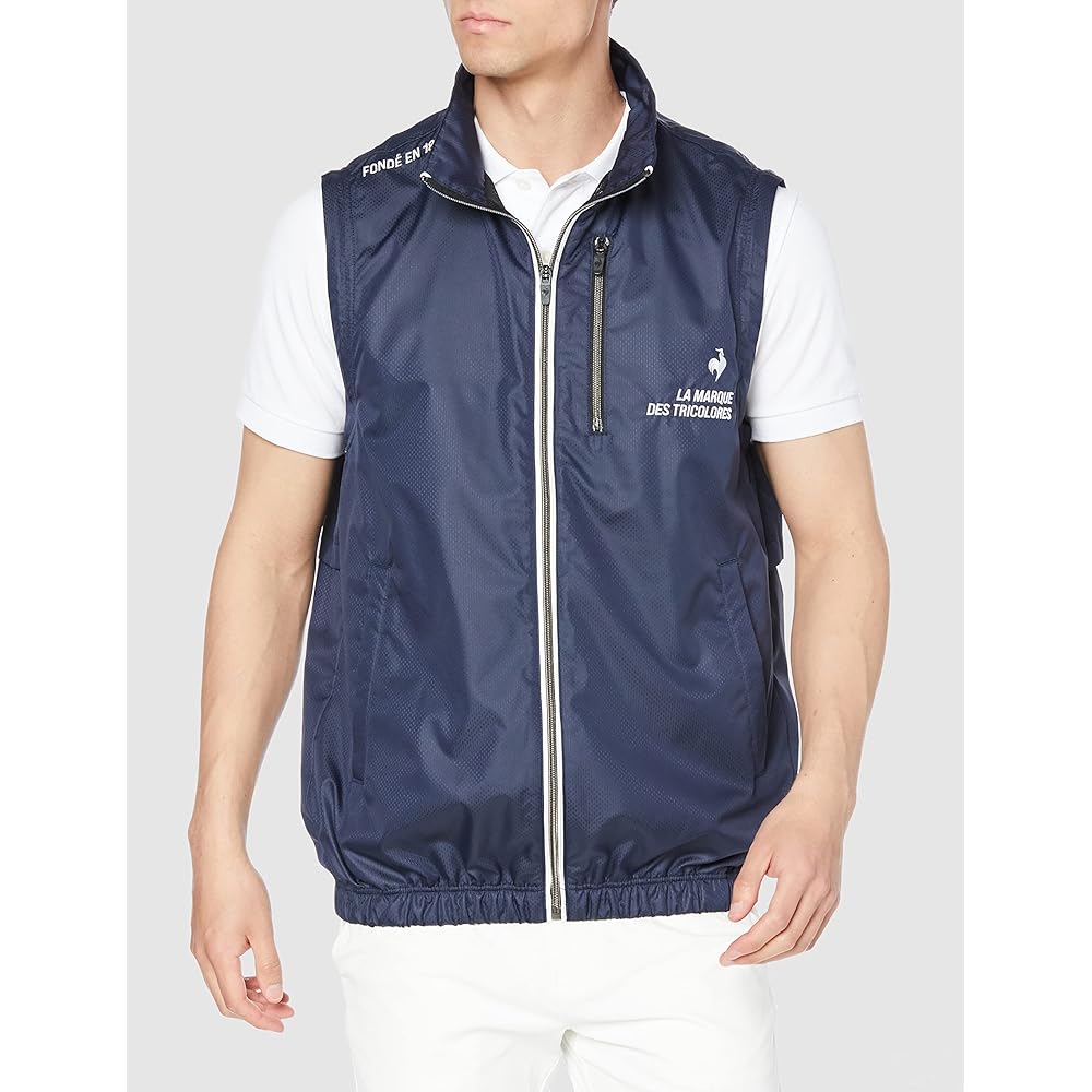 [Le Coq Sportif] Men's Blouson Water Repellent Windproof Detachable Golf Blouson