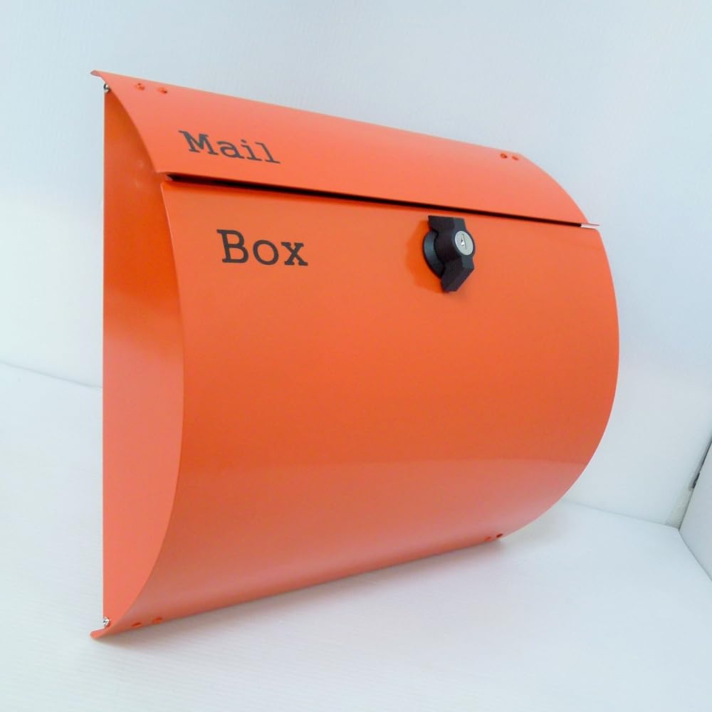 Ihome Postbox pm06-1 pm063-1 Large Capacity Orange