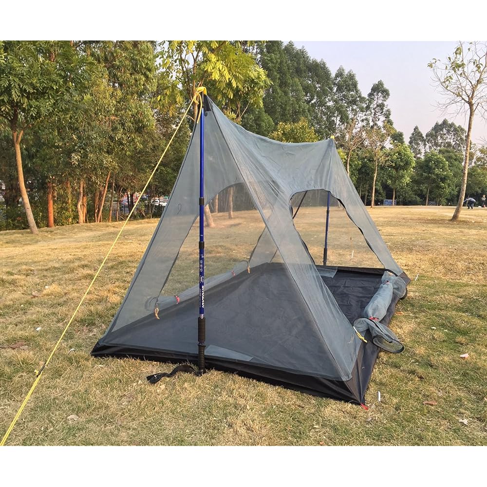FLYFLYGO Mosquito Net Mosquito Net Tent Mosquito Net Outdoor Insect Repellent Ultra Light Portable Tent Camping, Camping, Outdoor, Summer Camp, Garden