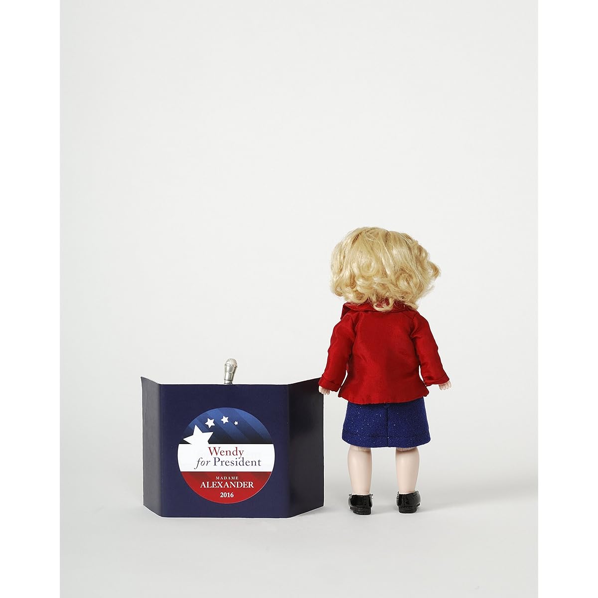 Madame Alexander Madame President Blonde Doll Includes Podium