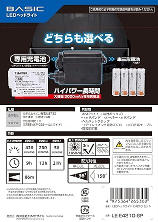 Tajima LED headlight E421D set