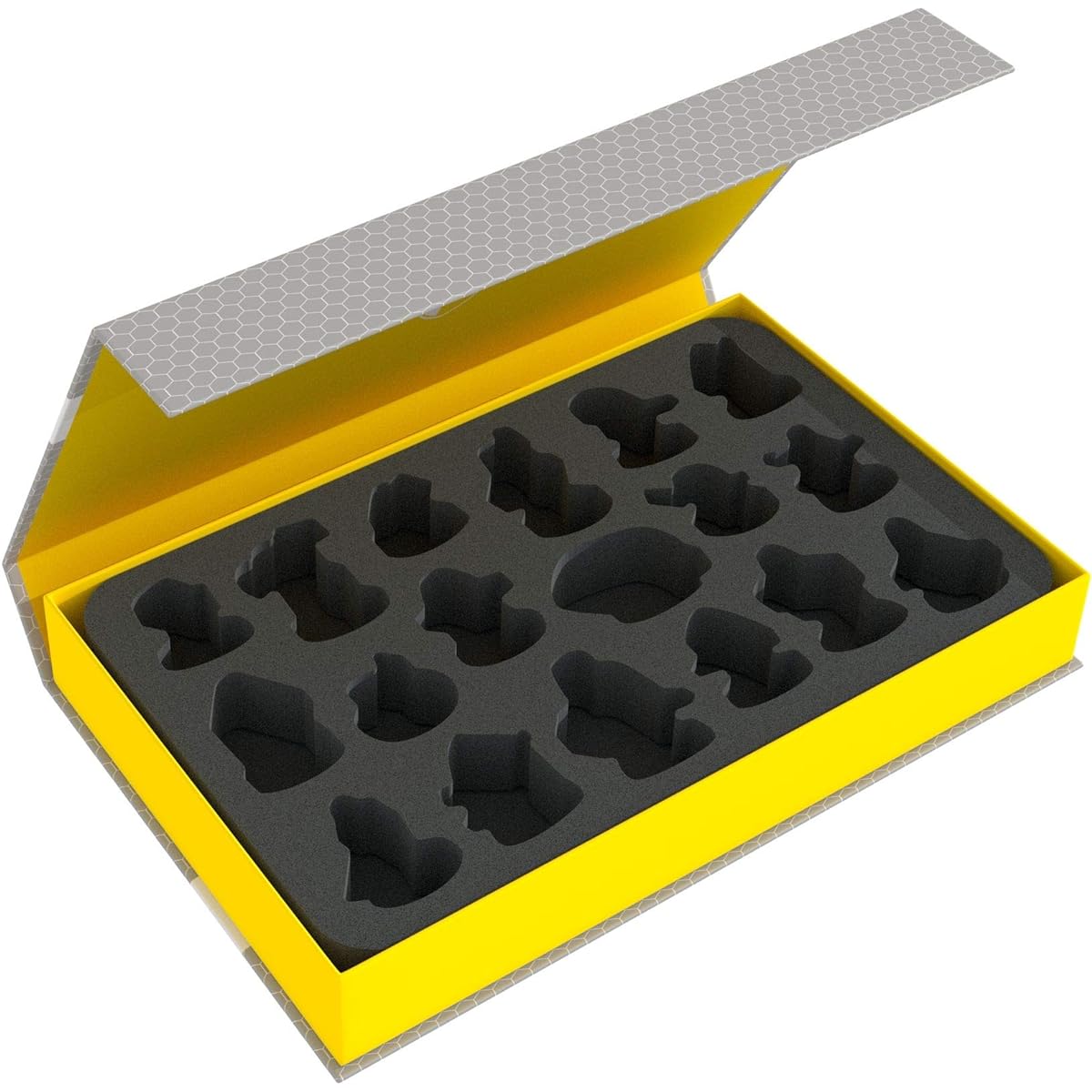 Feldherr Magnetic Box Yellow Compatible with Gloomhaven Board Game Miniatures