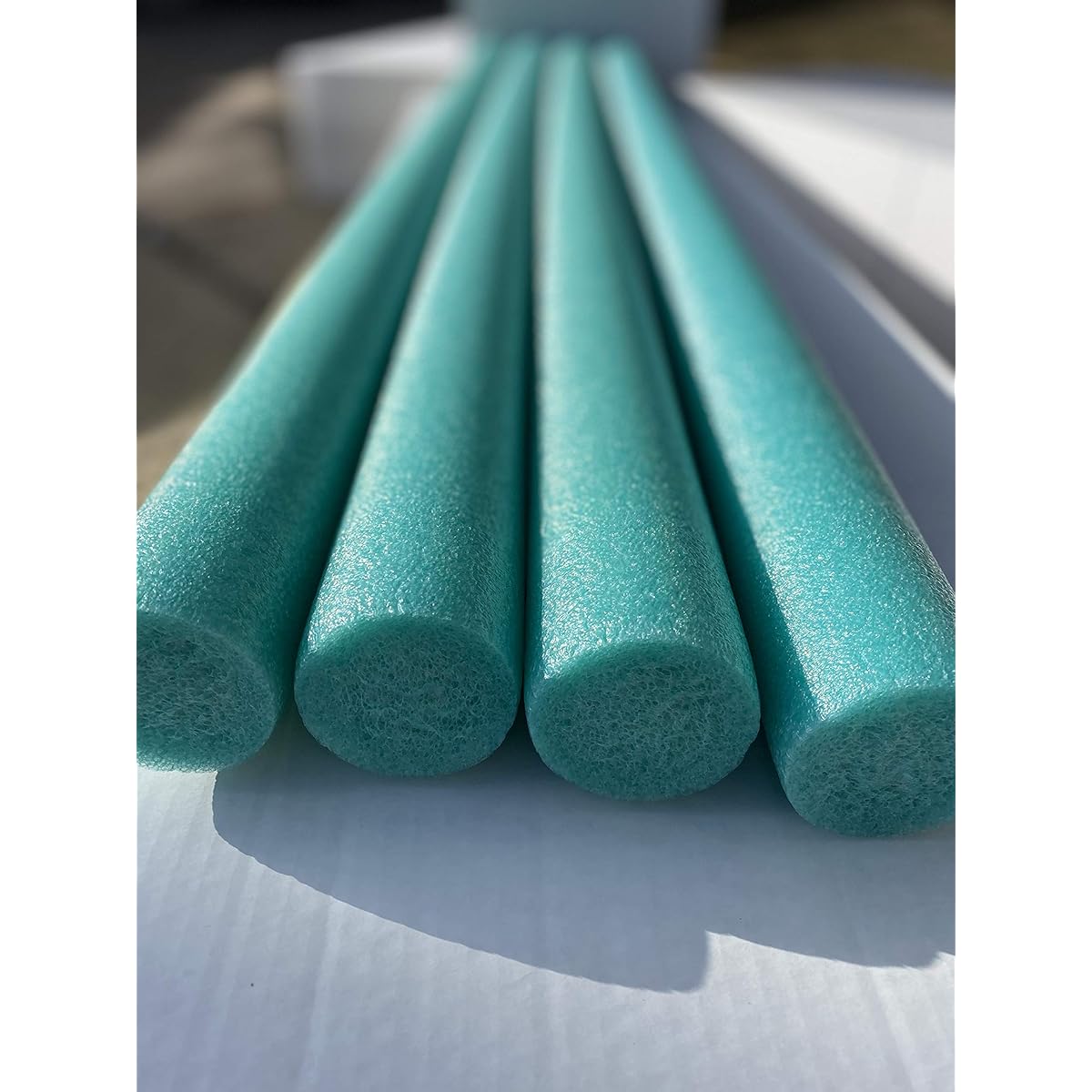 Flex Connex 4 Pack Solid Core Famous Foam Swim Noodles 5' Length