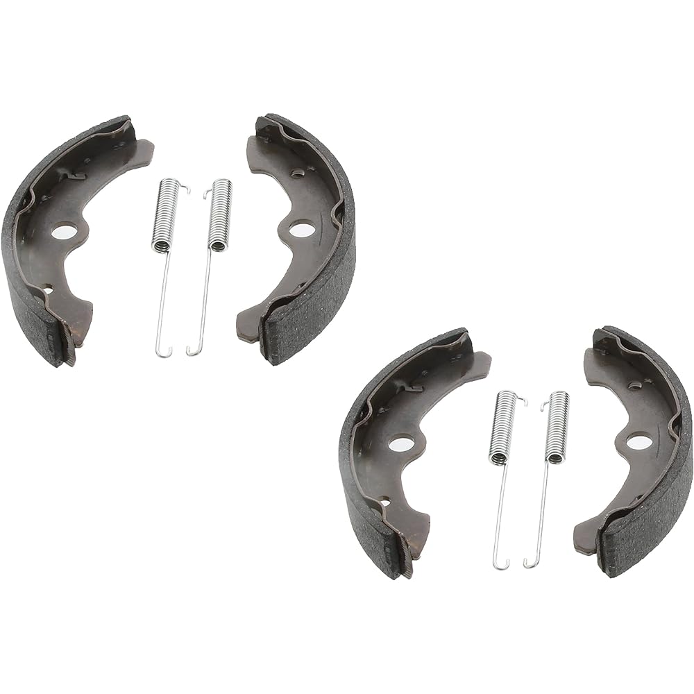 Front and rear brake brake shoes, 1996 1997 1998, fit for Yamaha Big Bear 350 YFM350.