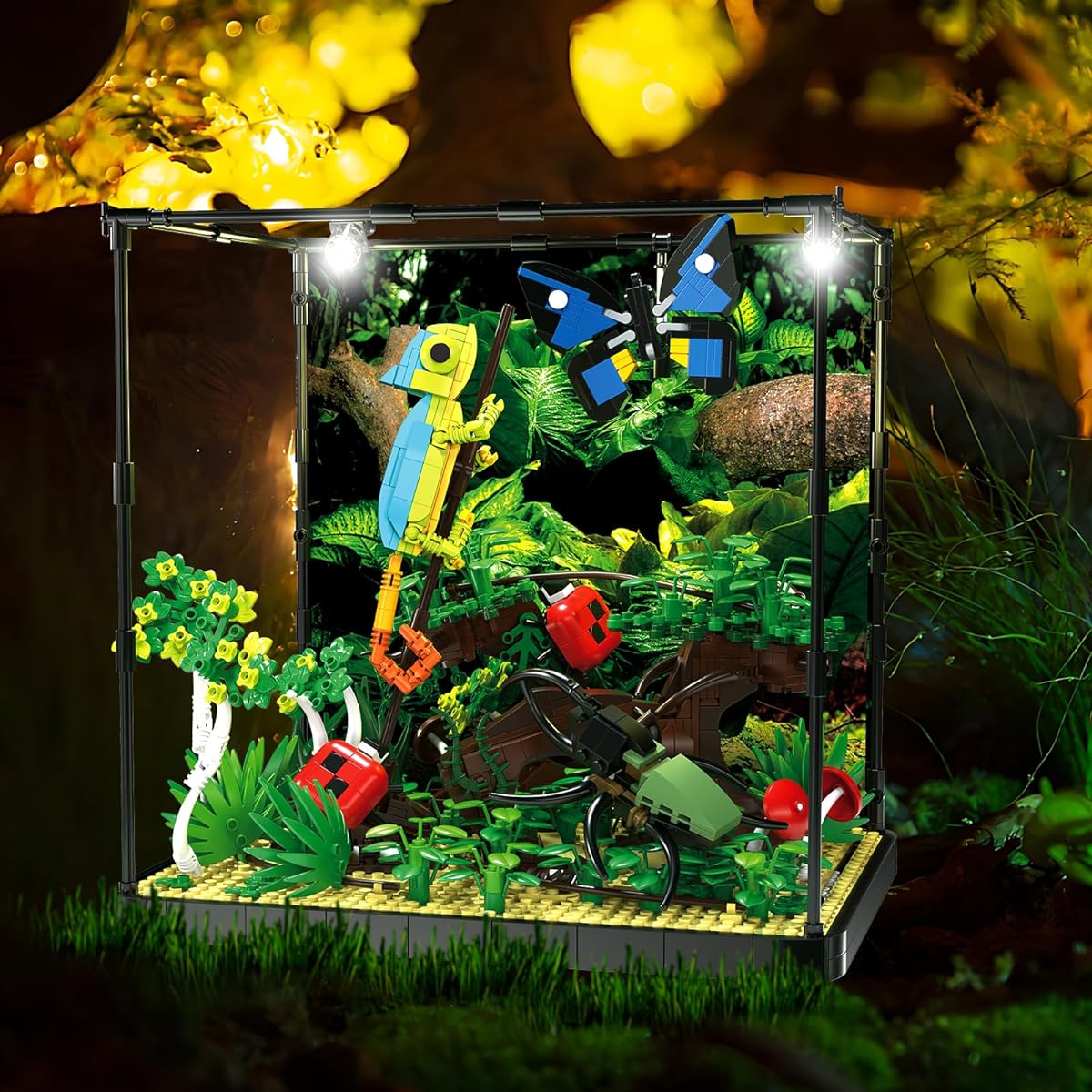 JMBricklayer Atlantis World Aquaria Rainforest Building Blocks