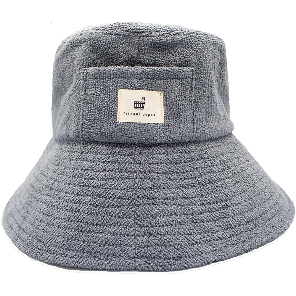 [Totonoi Japan] Towel Sauna Hat & Sauna Mat Set Men's Women's Washable Washable