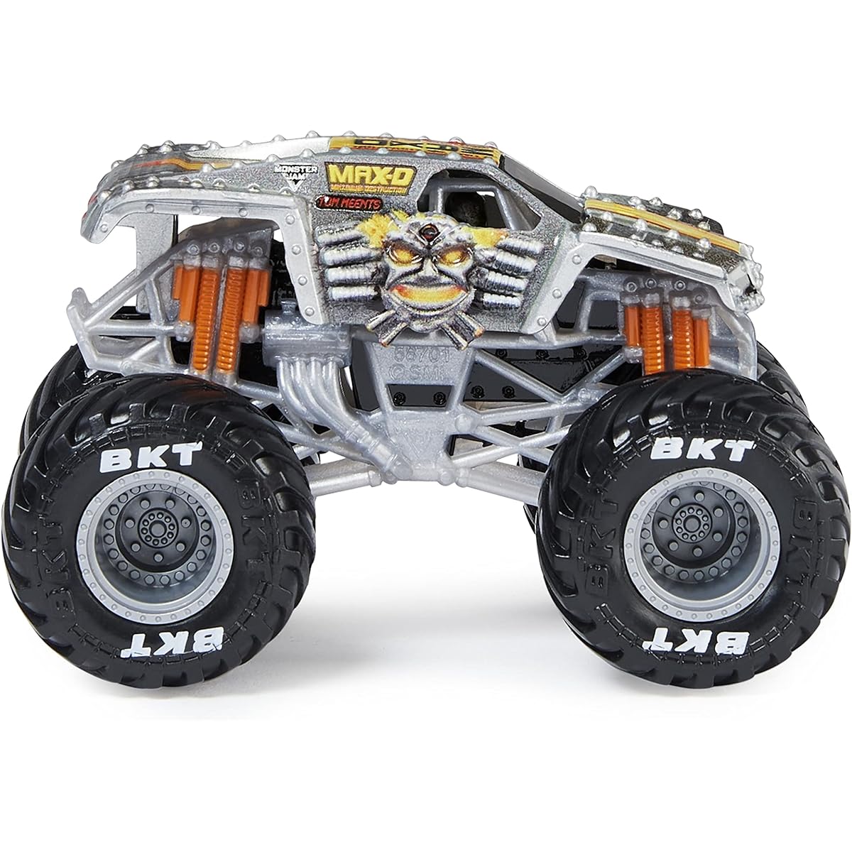 Monster Jam 2022 Spin Master 1:64 Diecast Truck: Chase True Heavy Metal Max-D