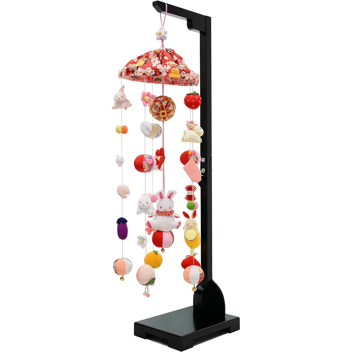 Hina Doll Hanging Decoration Chirimen Tsurushi Hina Medium Height 90cm